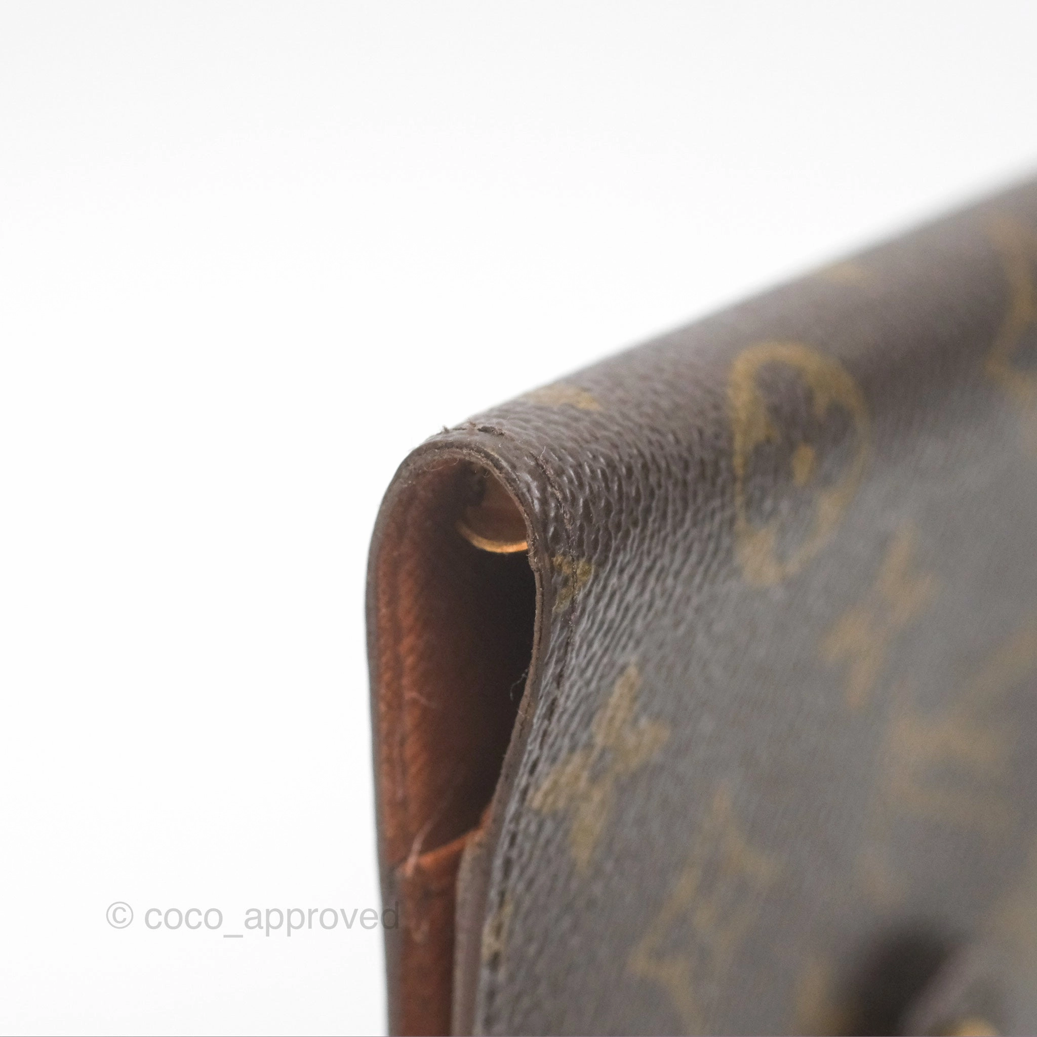 Louis Vuitton Vintage Small Ring Agenda Cover Monogram Canvas