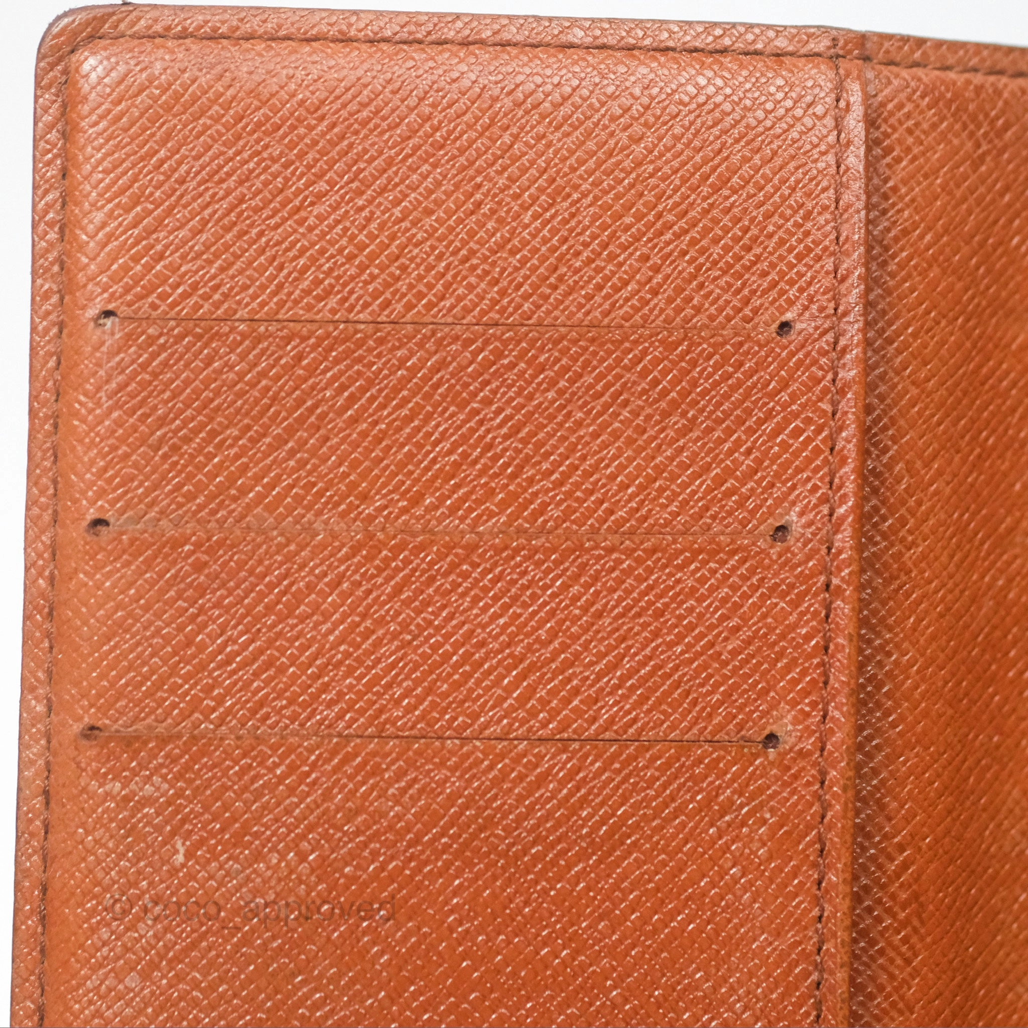 Louis Vuitton Vintage Small Ring Agenda Cover Monogram Canvas