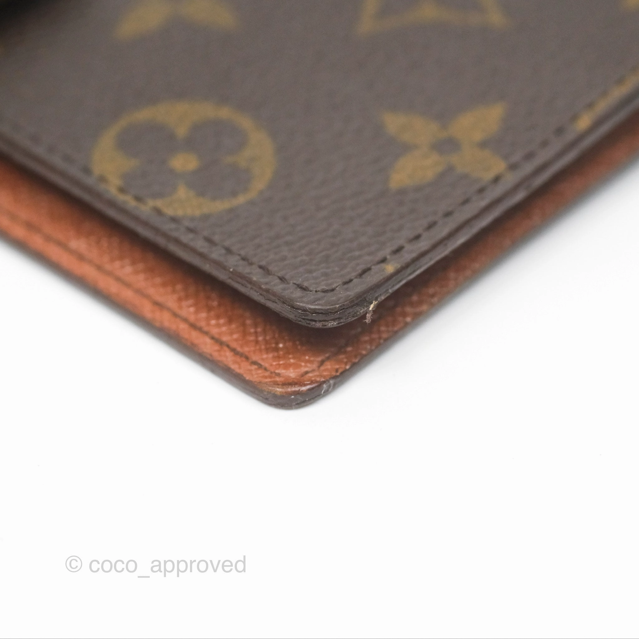 Louis Vuitton Vintage Small Ring Agenda Cover Monogram Canvas