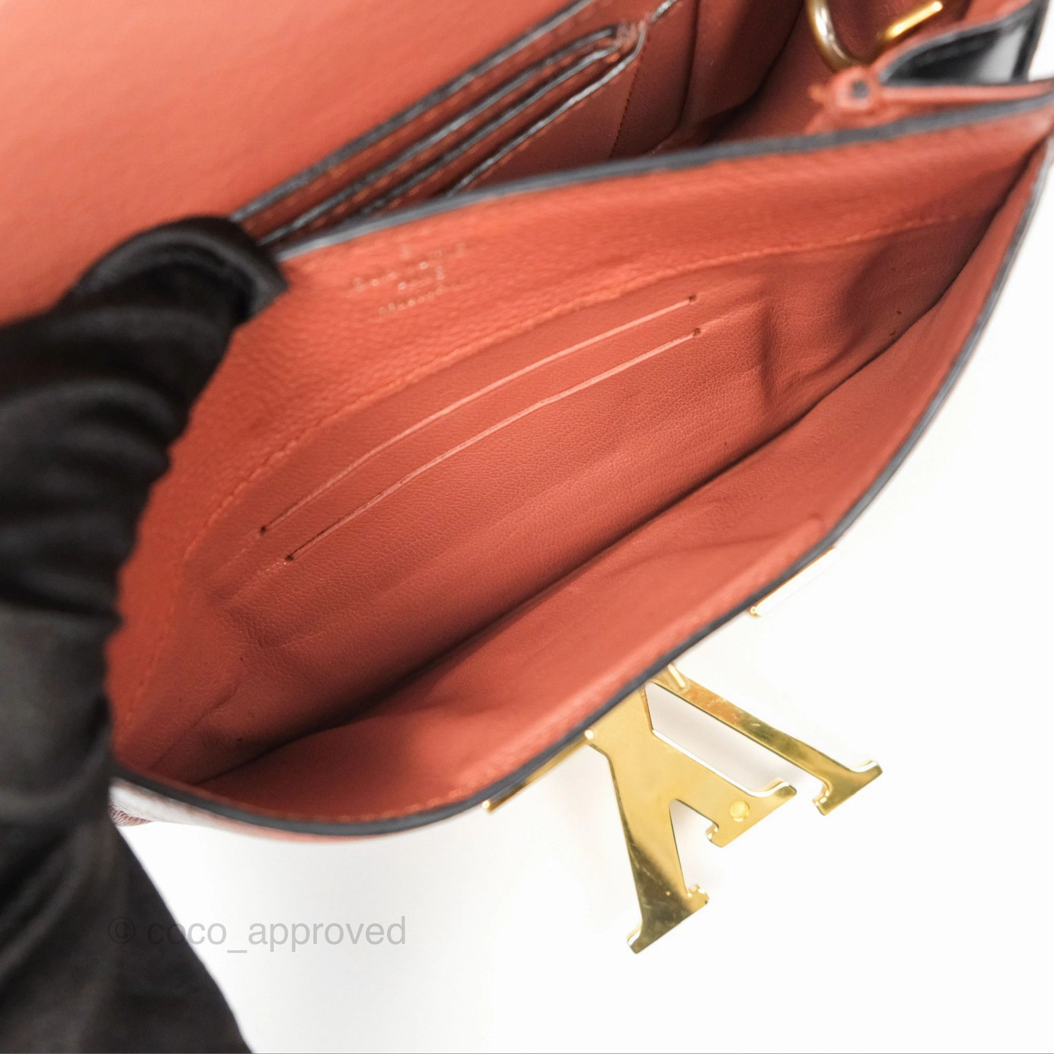 Louis Vuitton Vivienne Bag Brick Red Black