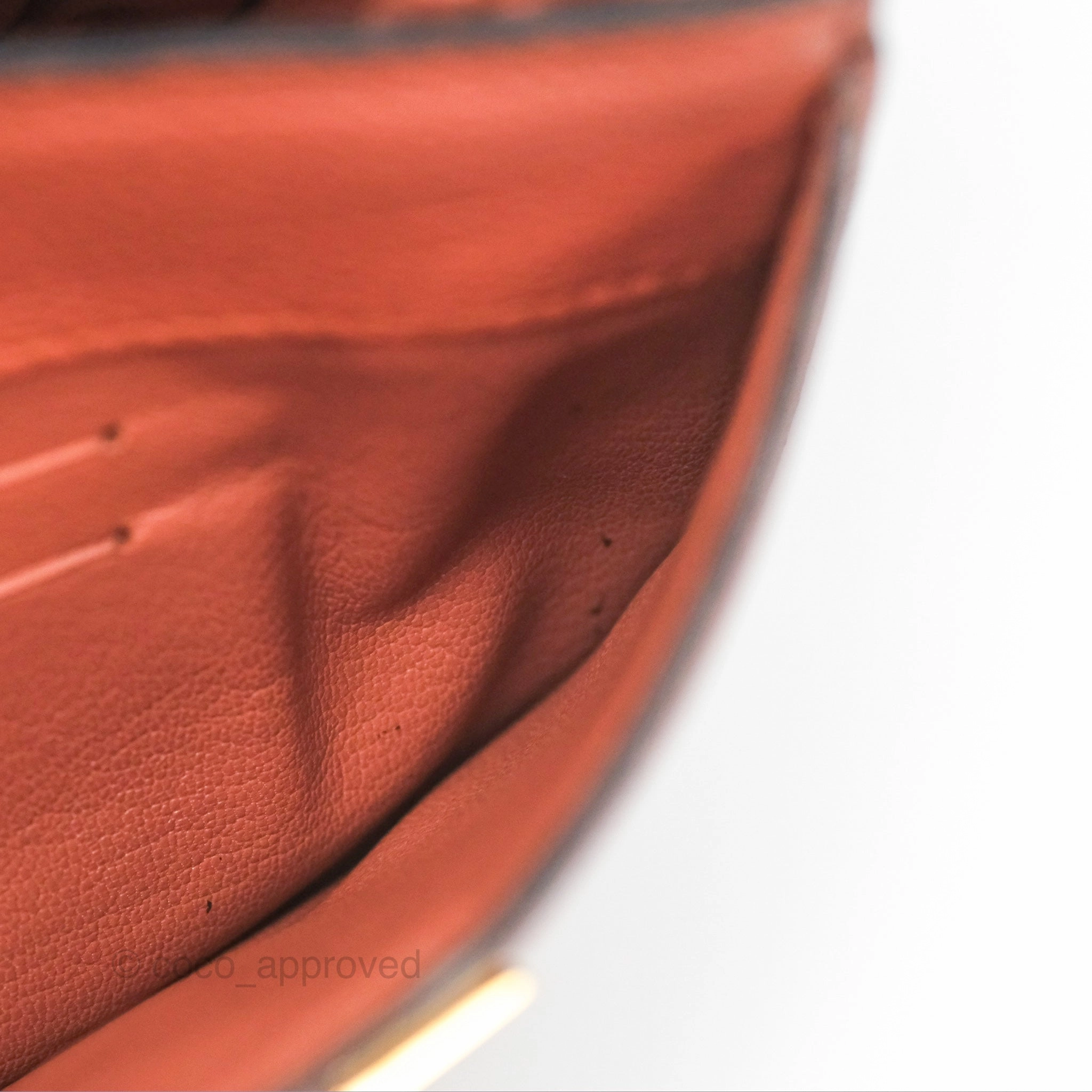 Louis Vuitton Vivienne Bag Brick Red Black