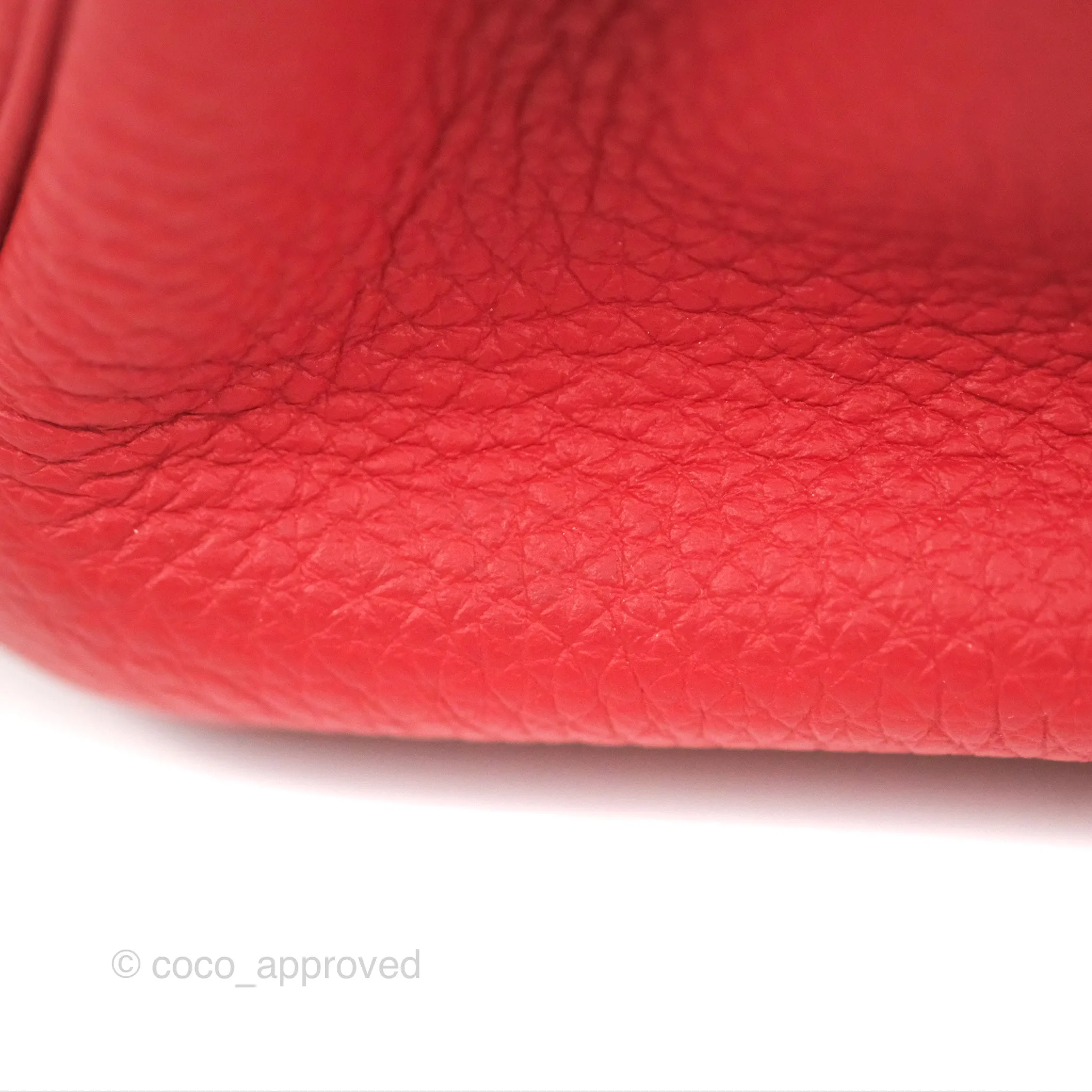 <DM/Email to purchase> Hermes Birkin 25 Togo Rouge Vermillon Gold Hardware
